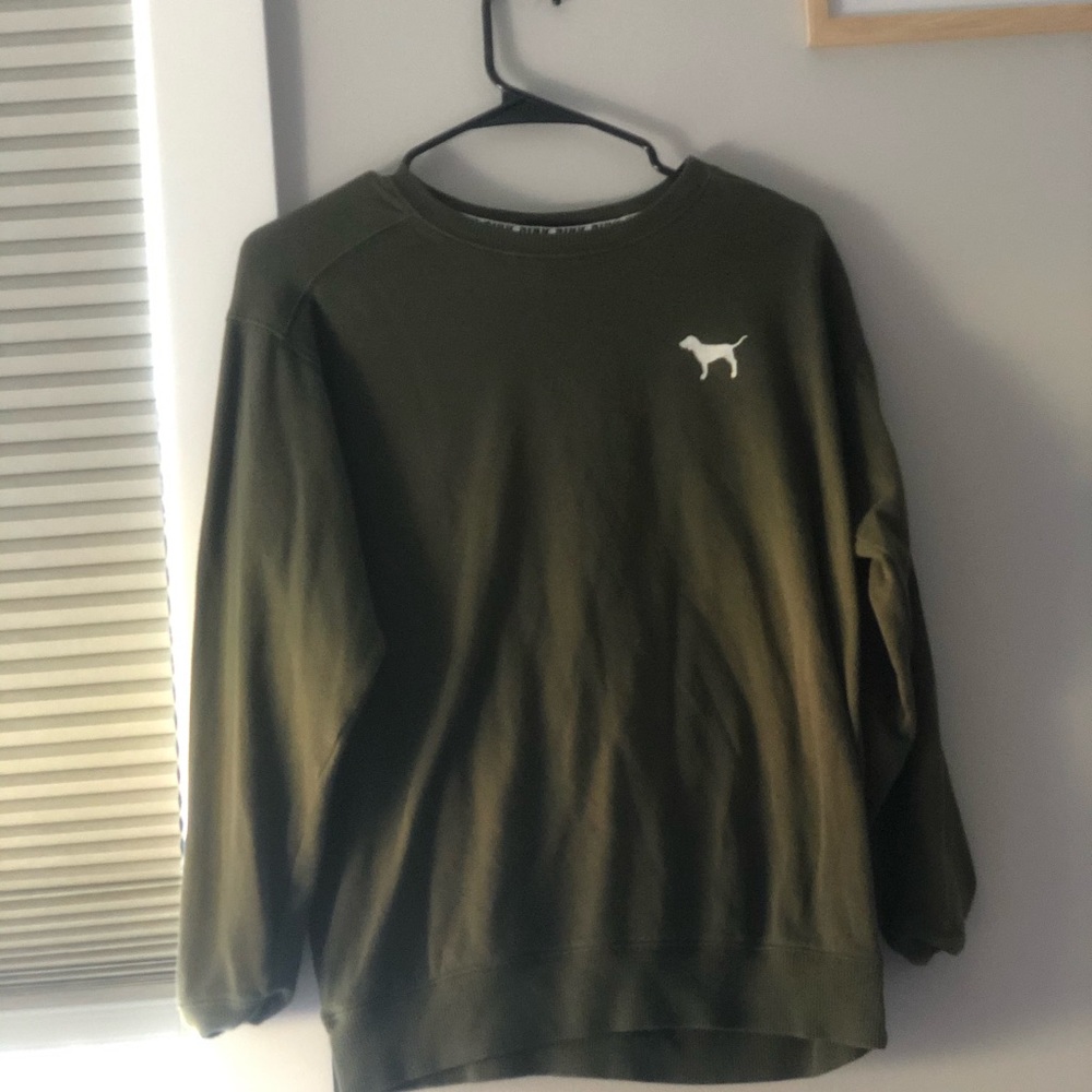 Long sleeve Forrest green